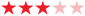 3 stars